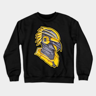 Hawk cyborg illustration Crewneck Sweatshirt